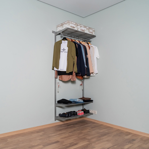 Гардеробная №4, серая.