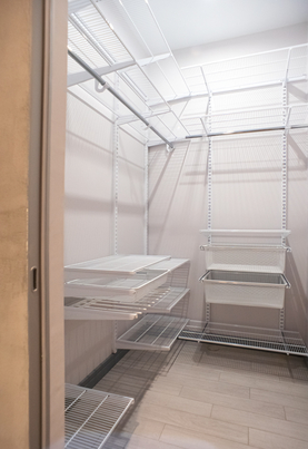 Проект гардеробной комнаты для двоих